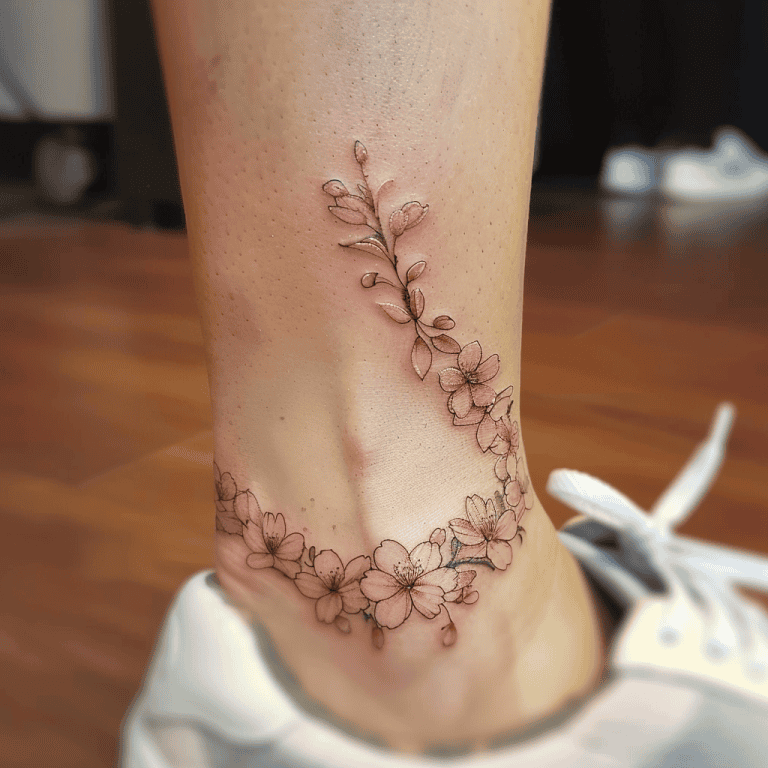 17 Cherry Blossom Tattoo Designs and Ideas (For Men and Women)
