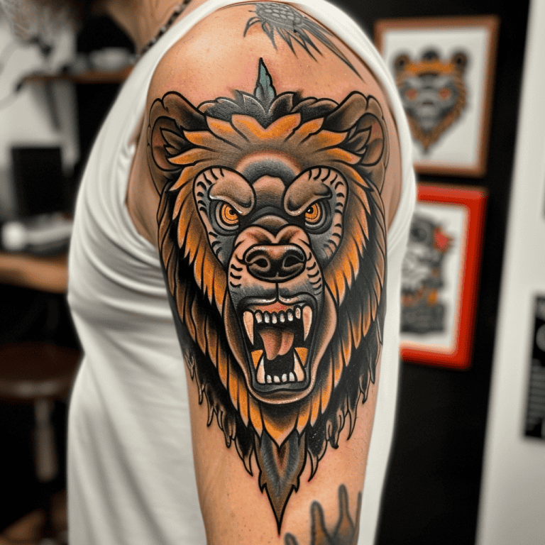 23 Bear Tattoo Designs and Ideas (For Men and Women)